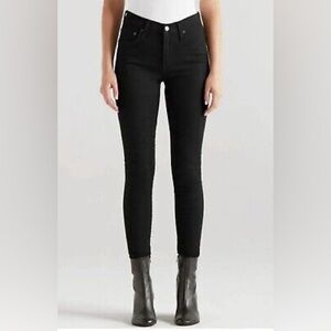 NWT Anthropologie Edwin Pixie Black Classic Skinny Jeans size 27